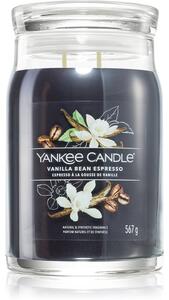 Yankee Candle Vanilla Bean Espresso vonná svíčka Signature 567 g