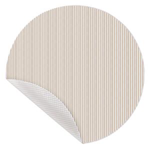 Livarno home Ubrus, Ø 160 cm / 130 x 160 cm (kulatá, hnědá) (100385168004)