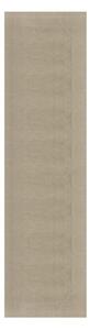 Béžový vlněný běhoun 60x230 cm – Flair Rugs
