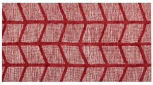 Bavlněný koberec 80 x 150 cm červený SIVAS