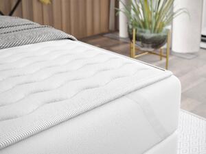 Hotelová jednolůžková postel 120x200 PONCE - béžová + topper ZDARMA