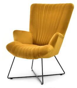 Relaxační křeslo Nuttshell (černá). Akce -10%