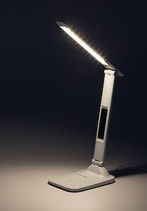 RABALUX Stolní LED nabíjecí kancelářská lampa DESHAL, 5W, teplá-studená bílá, bílá 0074015
