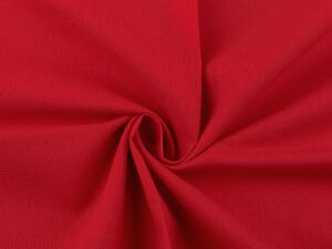 Bavlněná látka jednobarevná hrubší šíře 150 cm - 10 (12) červená šarlatová