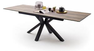 Rozkládací jídelní stůl NAGANO (Přírodní dřevo)