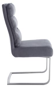 Konferenční židle Doni, vintage šedá