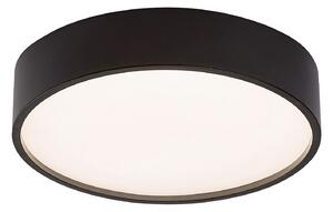RABALUX Venkovní stropní LED osvětlení LARCIA, 18W, denní bílá, 28cm, kulaté, černé 0075009