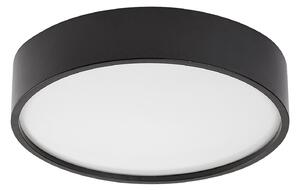 RABALUX Venkovní stropní LED osvětlení LARCIA, 18W, denní bílá, 28cm, kulaté, černé 0075009