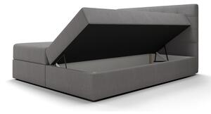 Jednolůžková postel s úložným prostorem STIG 3 - 120x200, béžová