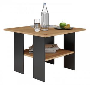 Konferenční stolek MODERNA - dub artisan/černá
