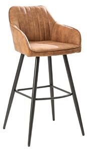 Barová židle - Turín, hnědá