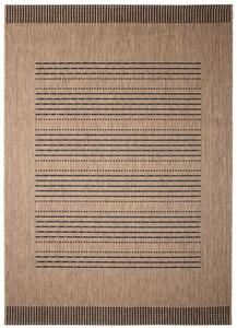 Balta Kusový koberec Sisal Floorlux 20001 Coffee / Black Rozměr: 120x170 cm