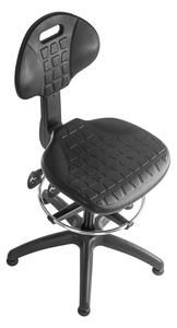 Pracovní židle ALBA PIERA - černá