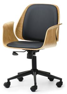 Kancelářské křeslo Encentric (černá). Akce -15%