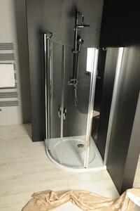 Gelco, ONE sprchové dveře dvoukřídlé do niky 1180-1220 mm, čiré sklo 6 mm, GO2812