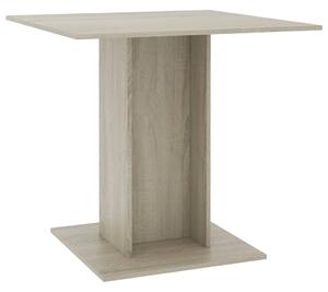 Jídelní stůl dub sonoma 80 x 80 x 75 cm dřevotříska