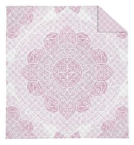 DETEXPOL Přehoz na postel Mandala rosé Polyester, 170/210 cm