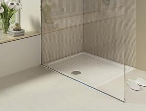 GSI, Keramická sprchová vanička, čtverec 80x80x4,5 cm, 438411