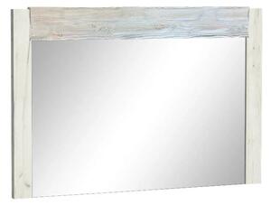 Závěsné zrcadlo BESS - dub kraft bílý