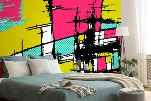 Tapeta barevný pop-art - 300x200 cm