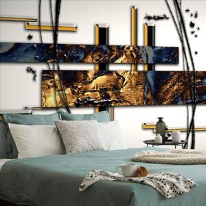 Samolepící tapeta luxusní abstrakce - 225x150 cm