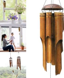 Tradiční bambusová zvonkohra z Bali 80 cm | 1 + 1 zdarma