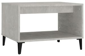 Konferenční stolek betonově šedý 60x50x40 cm kompozitní dřevo