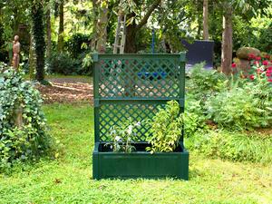 KHW Zahradní box na rostliny (zelená) (100290573003)