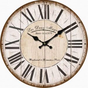 Dřevěné nástěnné hodiny HLC6025