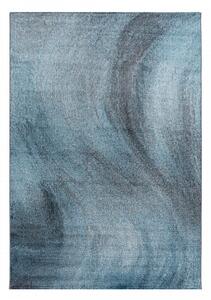 Koberec Ottawa vlny modře šedý