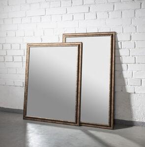 Sapho, AMBIENTE zrcadlo v dřevěném rámu 720x920mm, starobílá, NL705