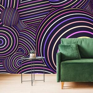 Samolepící tapeta barevné kuličky - 300x200 cm