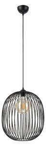 Lustr na lanku DESTELLO 1xE27/15W/230V pr. 33 cm černá