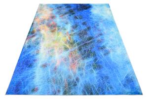 Chemex Moderní koberec Life - lasershow 1 - modrý Rozměr koberce: 140x200 cm