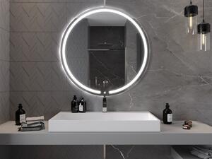 MEXEN - Rose zrcadlo s osvětlením, 100 cm, LED 600 9810-100-100-611-00