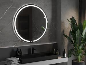 MEXEN - Rose zrcadlo s osvětlením, 100 cm, LED 600 9810-100-100-611-00