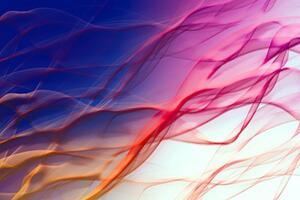 Samolepící tapeta abstraktní vlnky plné barev - 225x150 cm