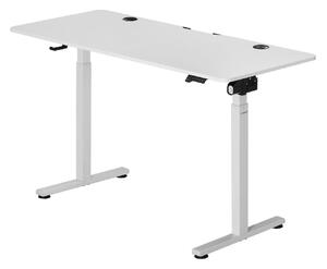 FurniGO Kancelářský stůl 120x60cm - bílý