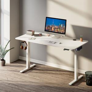 Juskys Kancelářský stůl 120x60cm - bílý