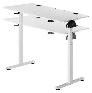 Juskys Kancelářský stůl 120x60cm - bílý
