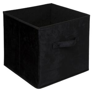 Úložný box Soft, 31x31x31 cm, černá