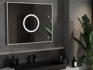 MEXEN - Koga zrcadlo s osvětlením 100 x 80 cm, LED 600 9821-100-080-611-00