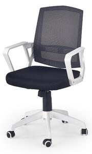Halmar Kancelářská židle ASCOT, černá / bílá