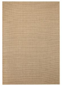 Kusový koberec sisalový vzhled dovnitř/ven 80 x 150 cm béžový