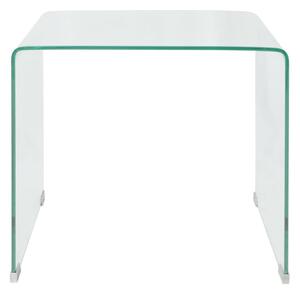 Konferenční stolek tvrzené sklo 49,5x50x45 cm čiré