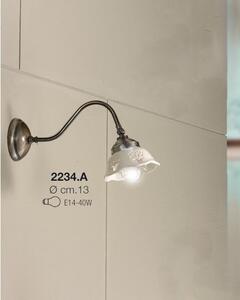 Keramická nástěnná lampa 2234.A