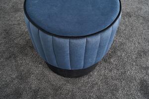Atelier del Sofa Taburet Rose Puf - Blue, Modrá