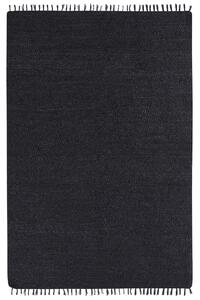 Jutový koberec 200 x 300 cm černý SINANKOY