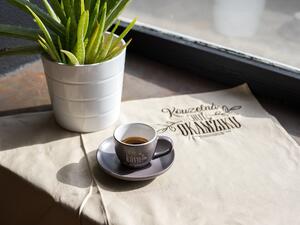 HD Kafetearie Espresso hrneček s podšálkem Čas na kávu… kdykoliv Kafetearie