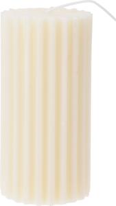 Parafínová svíčka, 7 x 14 cm, Home Styling Collection Barva: Krémová